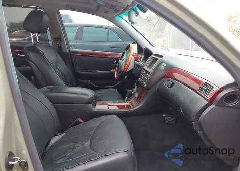 2001 Lexus Ls 430 Base (A5) из США, поврежденный, VIN JTHBN30F010018403